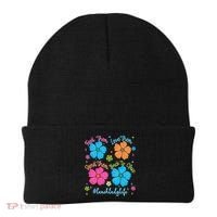 Feed Them Love Them Send Them Back Lunch Lady Life Beanie thumb 0