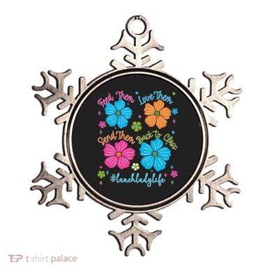 Feed Them Love Them Send Them Back Lunch Lady Life Ornament