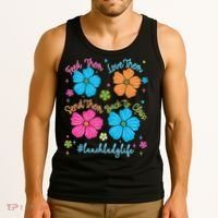 Feed Them Love Them Send Them Back Lunch Lady Life Tank Top thumb 3