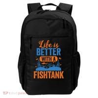 Fish Tank Life Fishkeeping Aquarium Lover Fishkeeper Backpack thumb 0