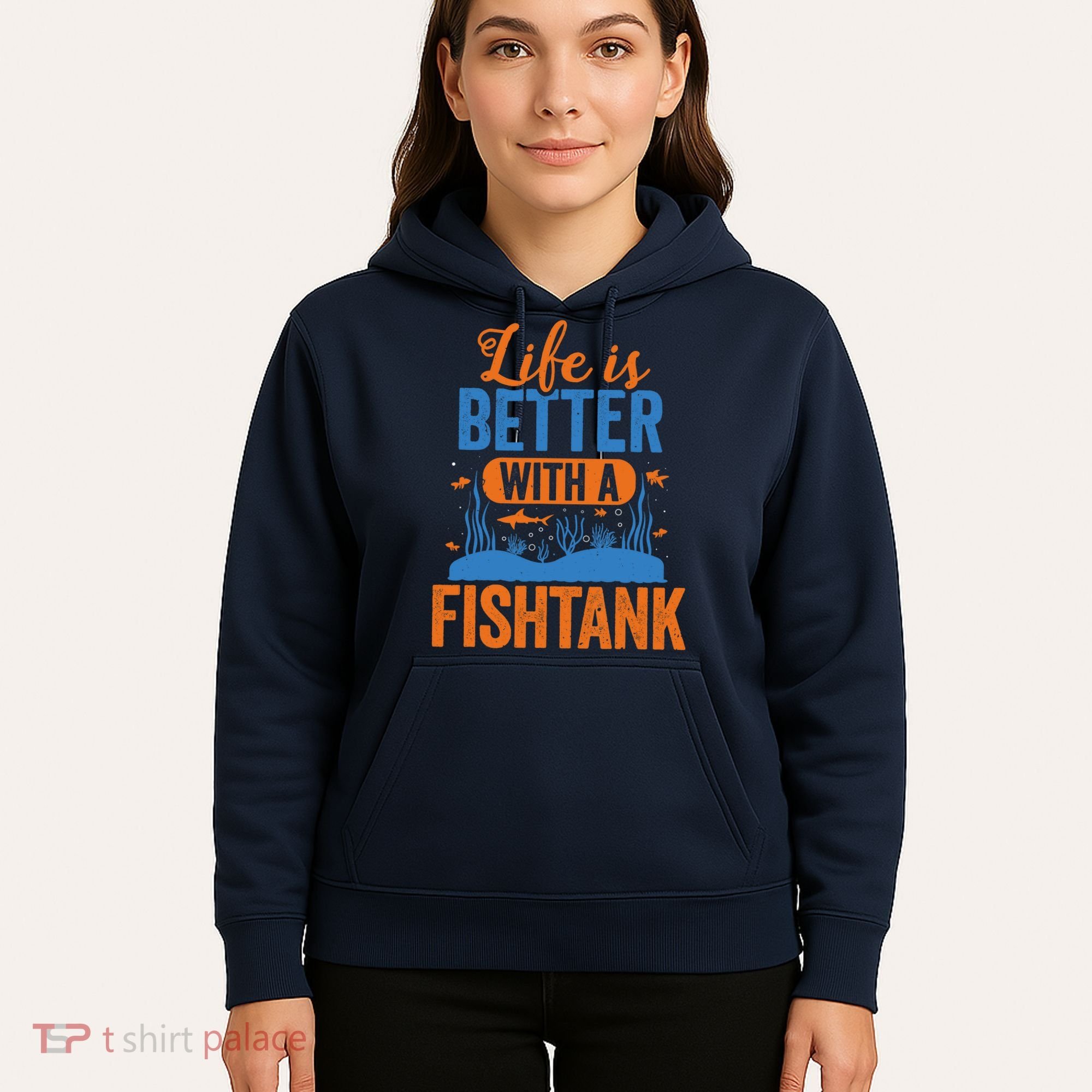 Fish Tank Life Fishkeeping Aquarium Lover Fishkeeper Hoodie