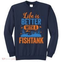 Fish Tank Life Fishkeeping Aquarium Lover Fishkeeper Sweatshirt thumb 0