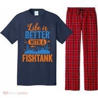 Fish Tank Life Fishkeeping Aquarium Lover Fishkeeper Pajama Set thumb 0