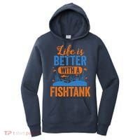 Fish Tank Life Fishkeeping Aquarium Lover Fishkeeper Women's Hoodie thumb 0