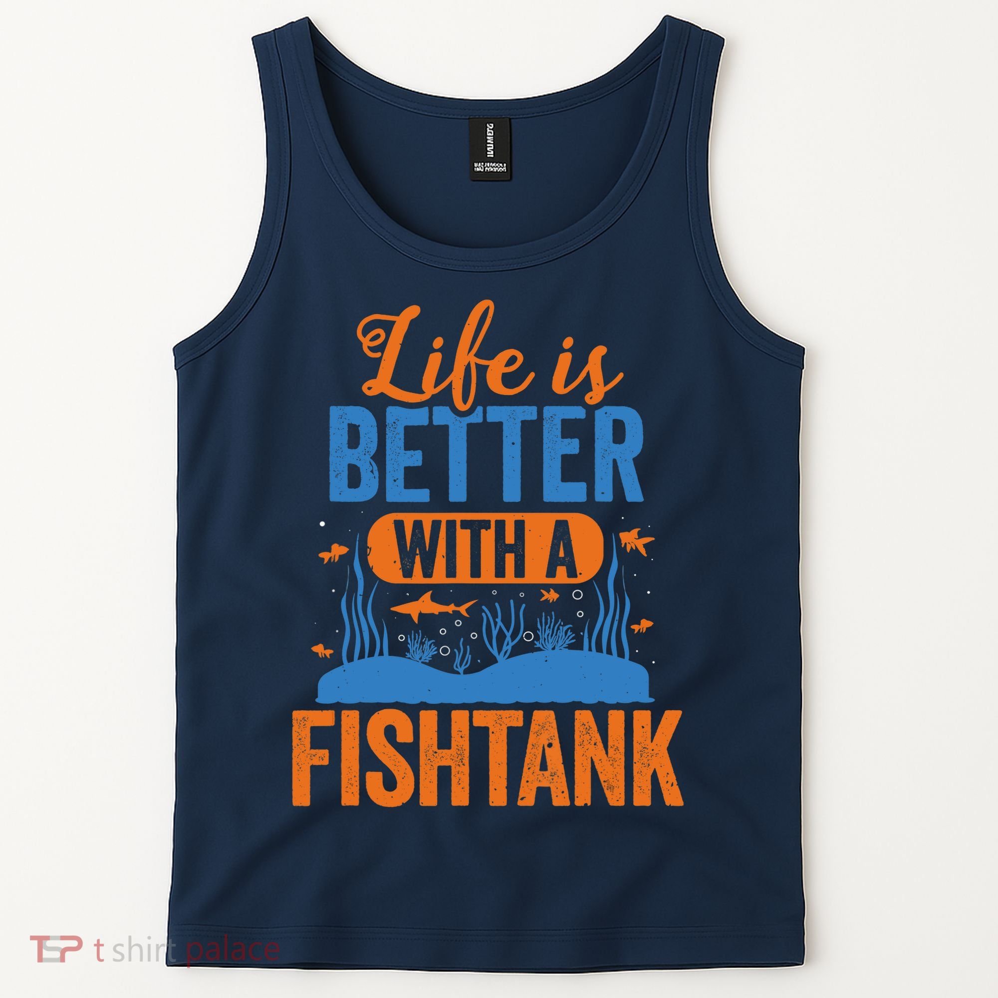 Fish Tank Life Fishkeeping Aquarium Lover Fishkeeper Tank Top