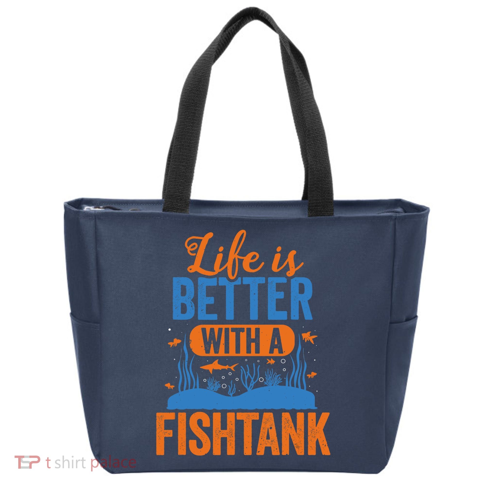 Fish Tank Life Fishkeeping Aquarium Lover Fishkeeper Tote Bag