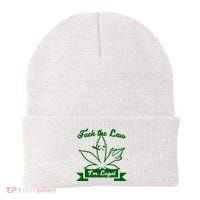Fuck The Law I'm Legal Weed Beanie thumb 0