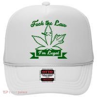 Fuck The Law I'm Legal Weed Hat thumb 0