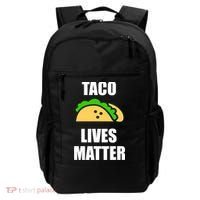 Funny Taco Lives Matter Taco lover Backpack thumb 0