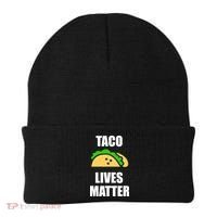 Funny Taco Lives Matter Taco lover Beanie thumb 0