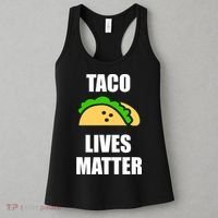 Funny Taco Lives Matter Taco lover Women's Tank Top thumb 3