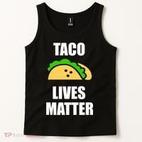 Funny Taco Lives Matter Taco lover Tank Top thumb 2