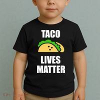 Funny Taco Lives Matter Taco lover Toddler T-Shirt thumb 2