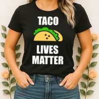 Funny Taco Lives Matter Taco lover Women's T-Shirt thumb 2