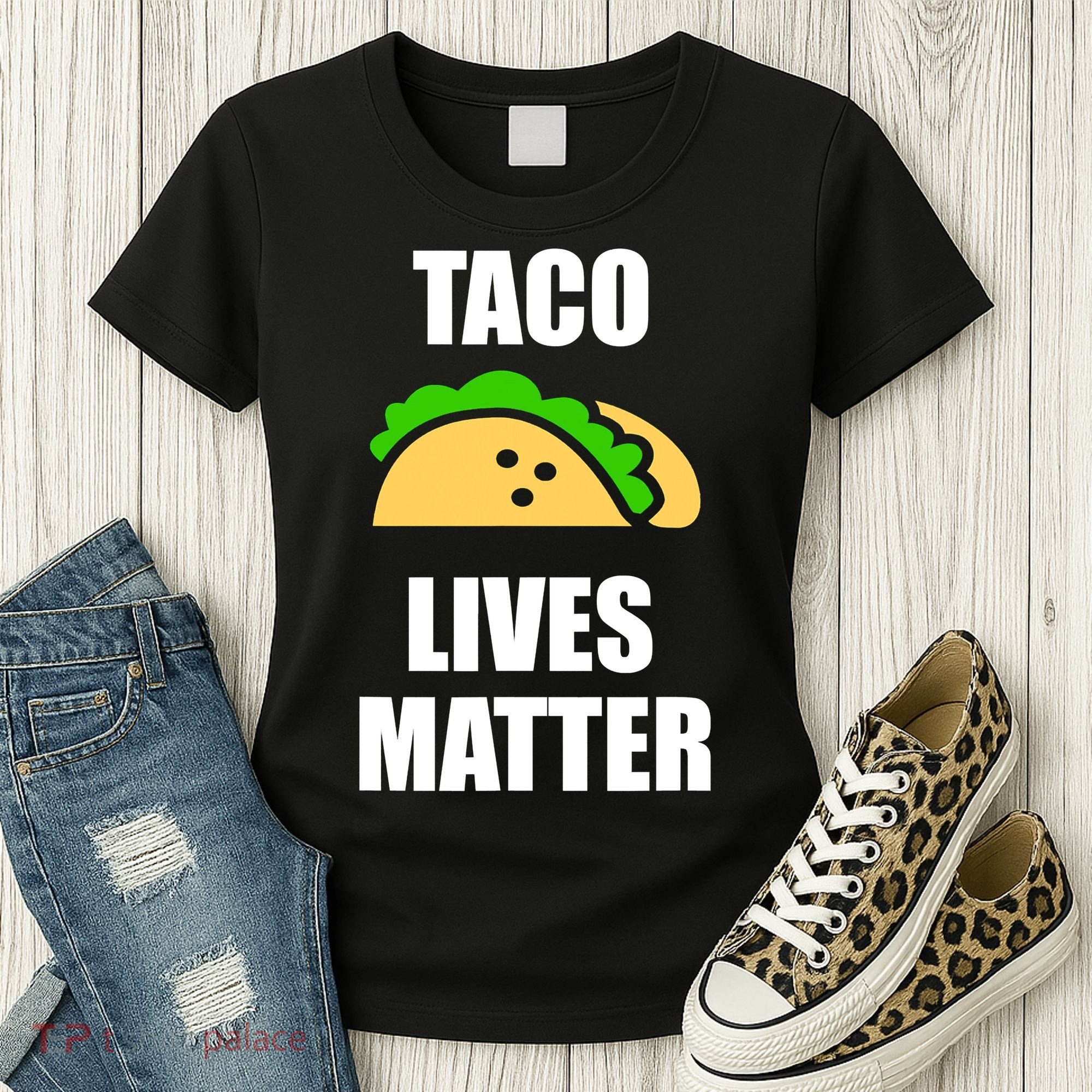 Funny Taco Lives Matter Taco lover Women's T-Shirt