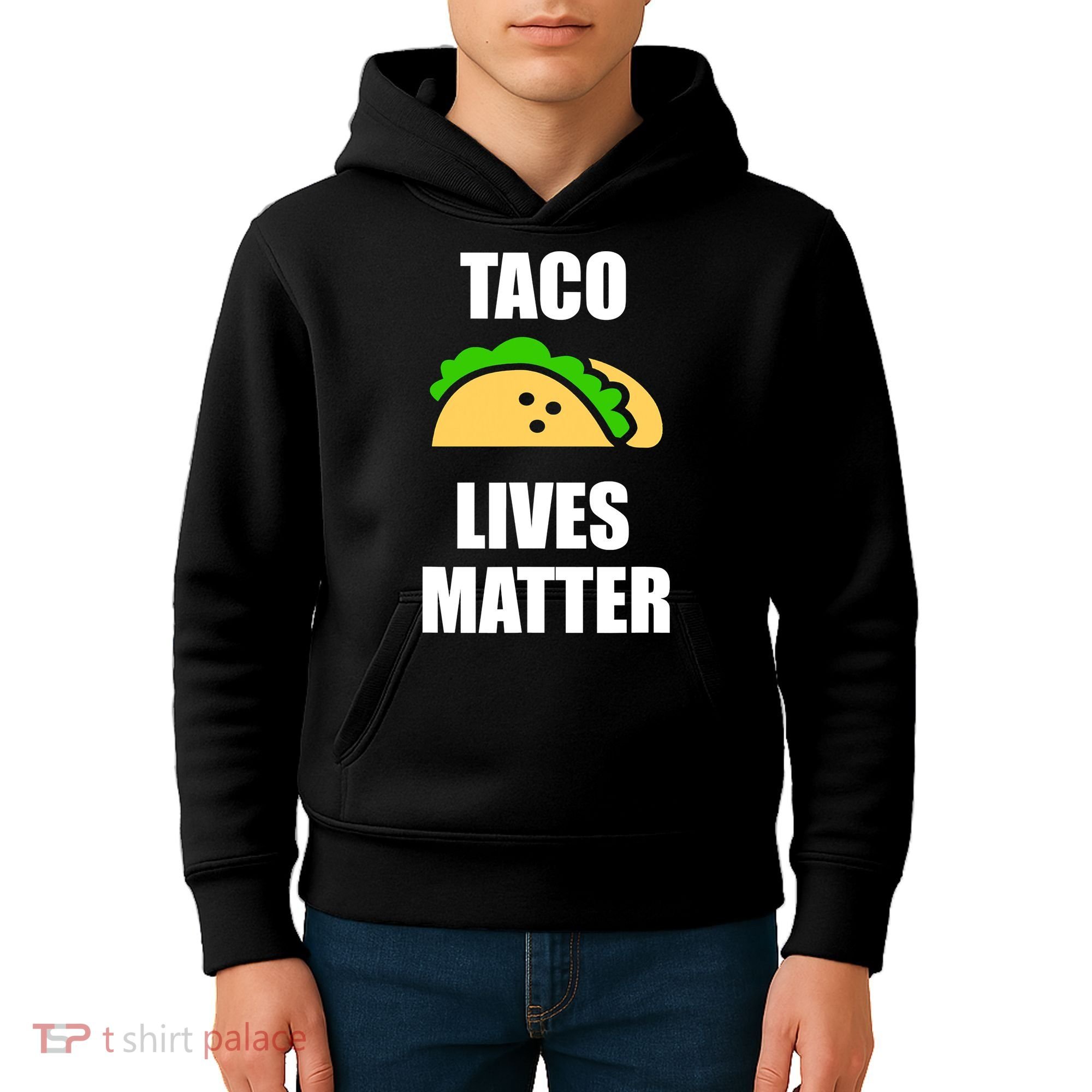 Funny Taco Lives Matter Taco lover Kids Hoodie