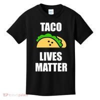 Funny Taco Lives Matter Taco lover Kids T-Shirt thumb 0