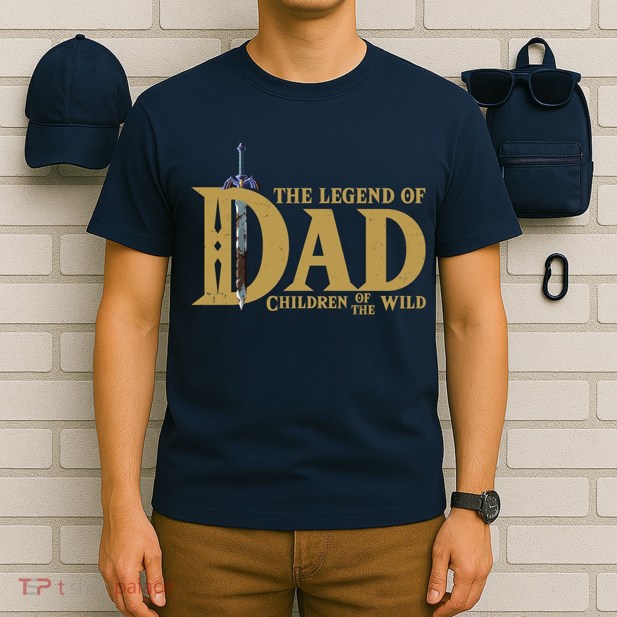 Funny The Legend Of Dad Children Of The Wild T-Shirt