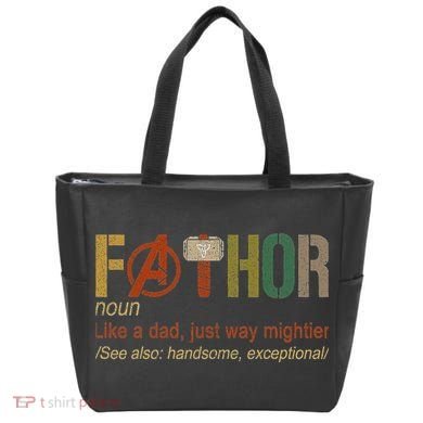 Fa Thor Like Dad Just Way Mightier Hero Limited Design 20s Tote Bag