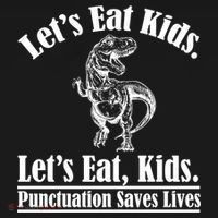 Funny Teacher Let's Eat Kids Punctuation Saves Lives Grammar Meaningful Gift Ornament thumb 1