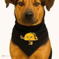 Football Taco Lover USA-Made Doggie Bandana thumb 1
