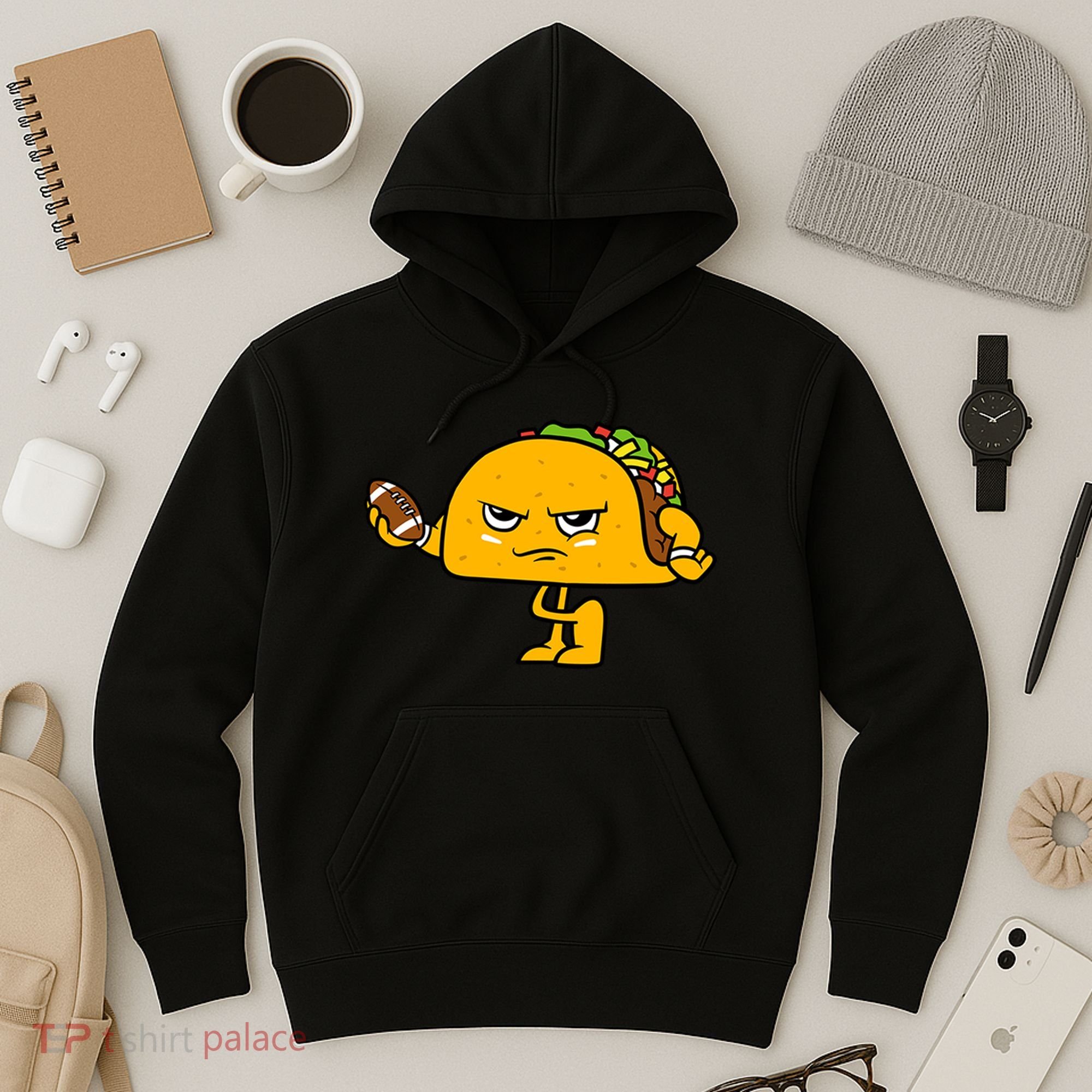 Football Taco Lover Hoodie