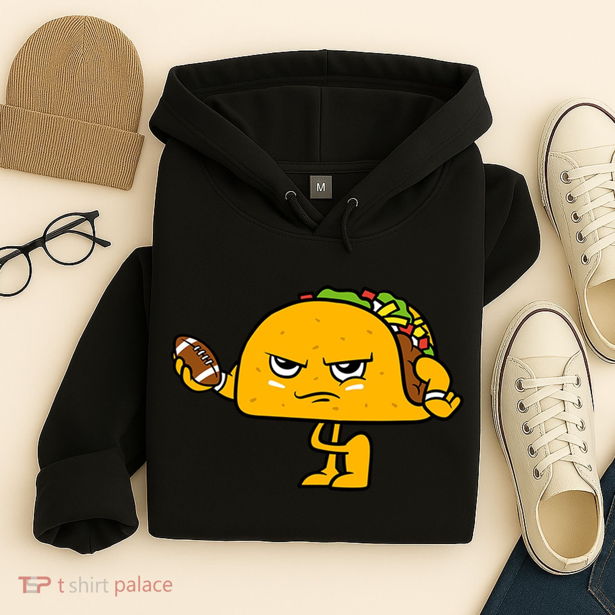 Football Taco Lover Hoodie