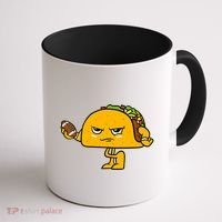 Football Taco Lover Coffee Mug thumb 1
