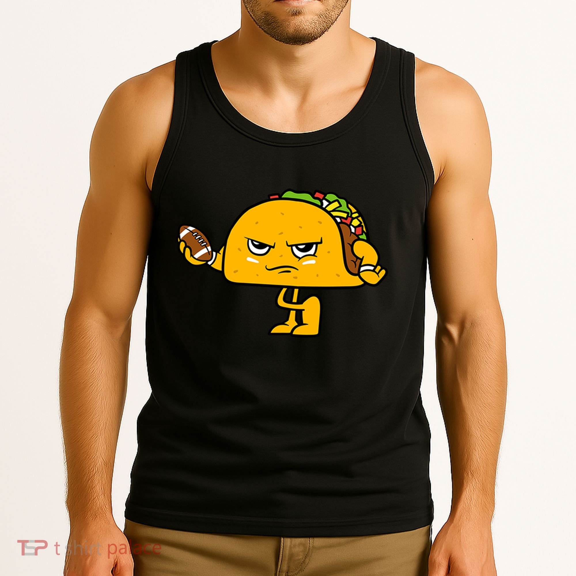 Football Taco Lover Tank Top