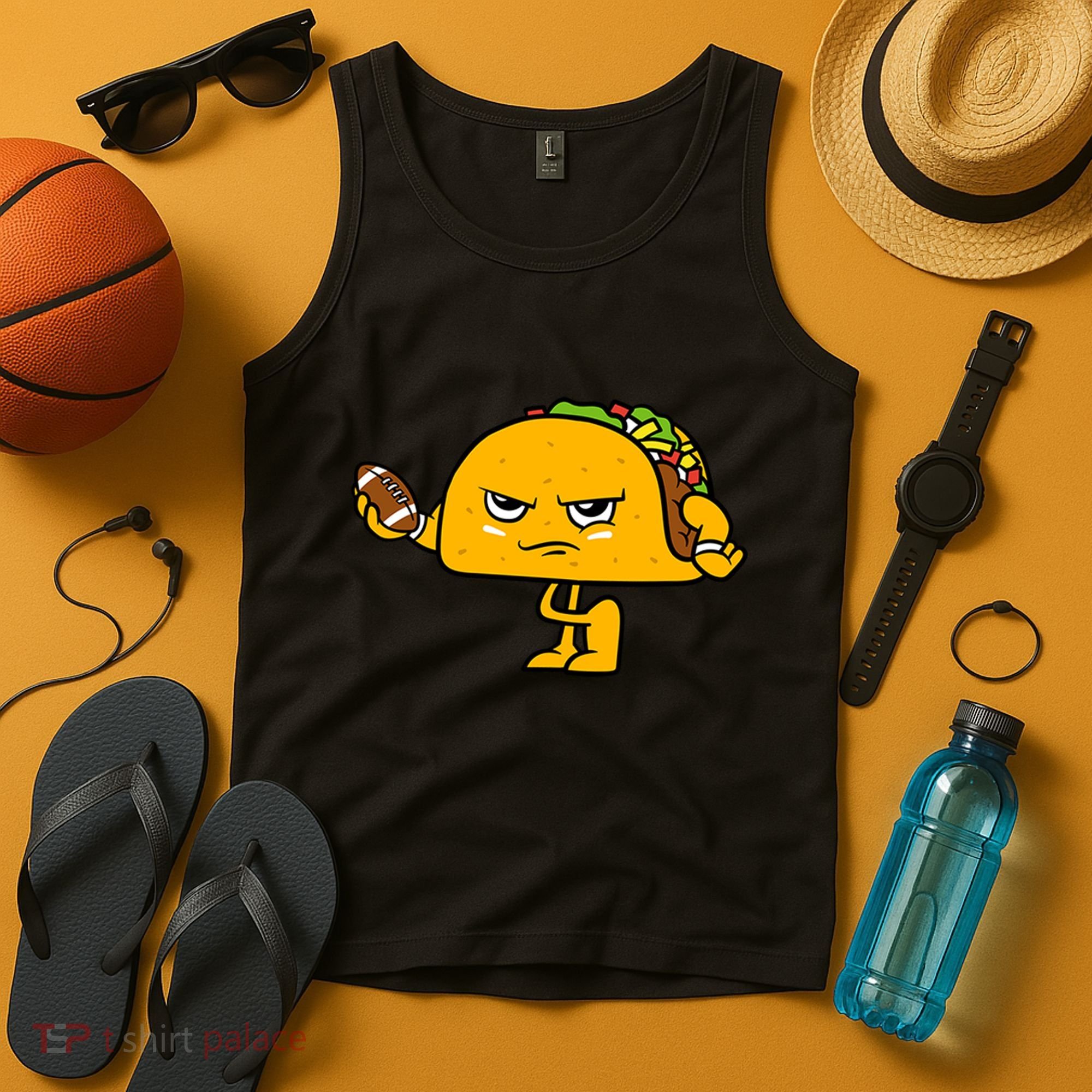 Football Taco Lover Tank Top