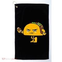 Football Taco Lover Golf Towel thumb 0
