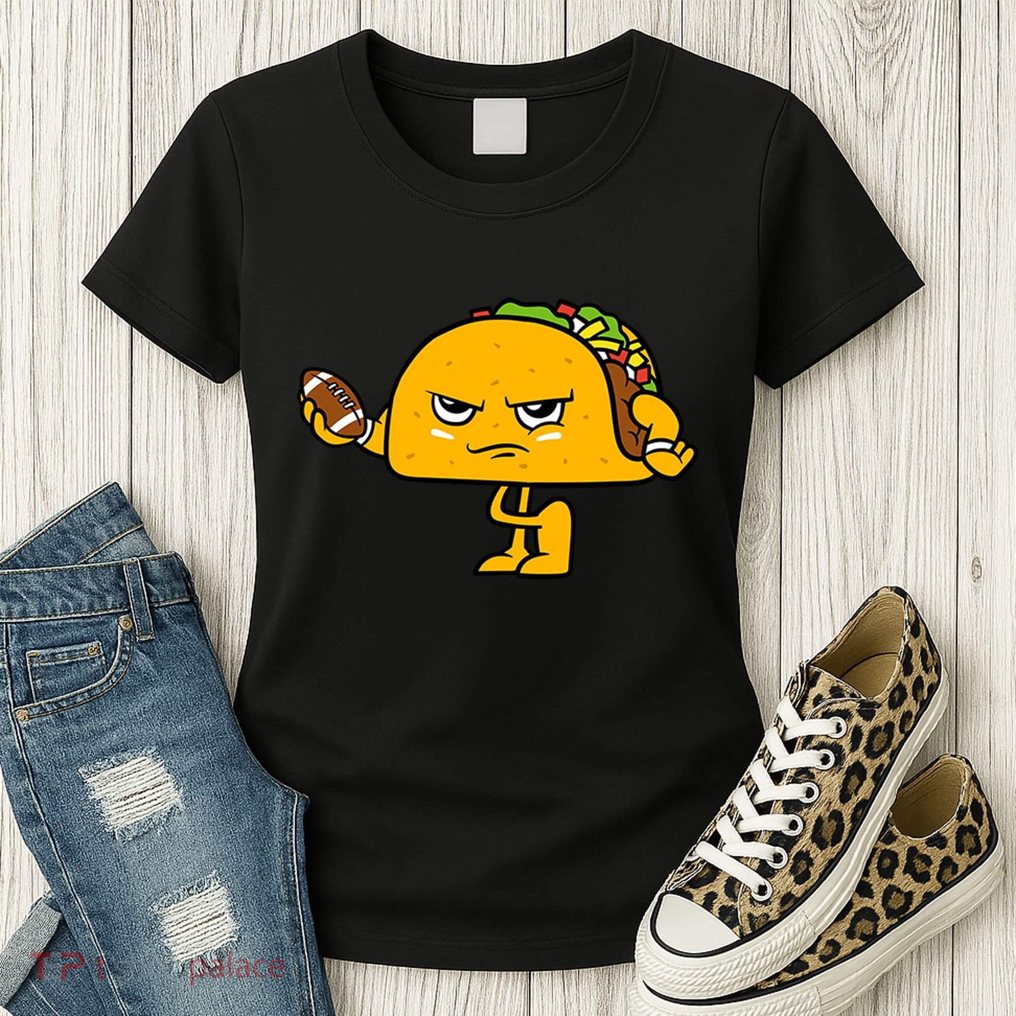 Football Taco Lover Women's T-Shirt