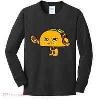 Football Taco Lover Kids Long Sleeve Shirt thumb 0