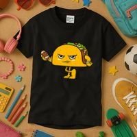 Football Taco Lover Kids T-Shirt thumb 3