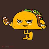 Football Taco Lover Coaster thumb 2