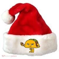 Football Taco Lover Santa Hat thumb 0