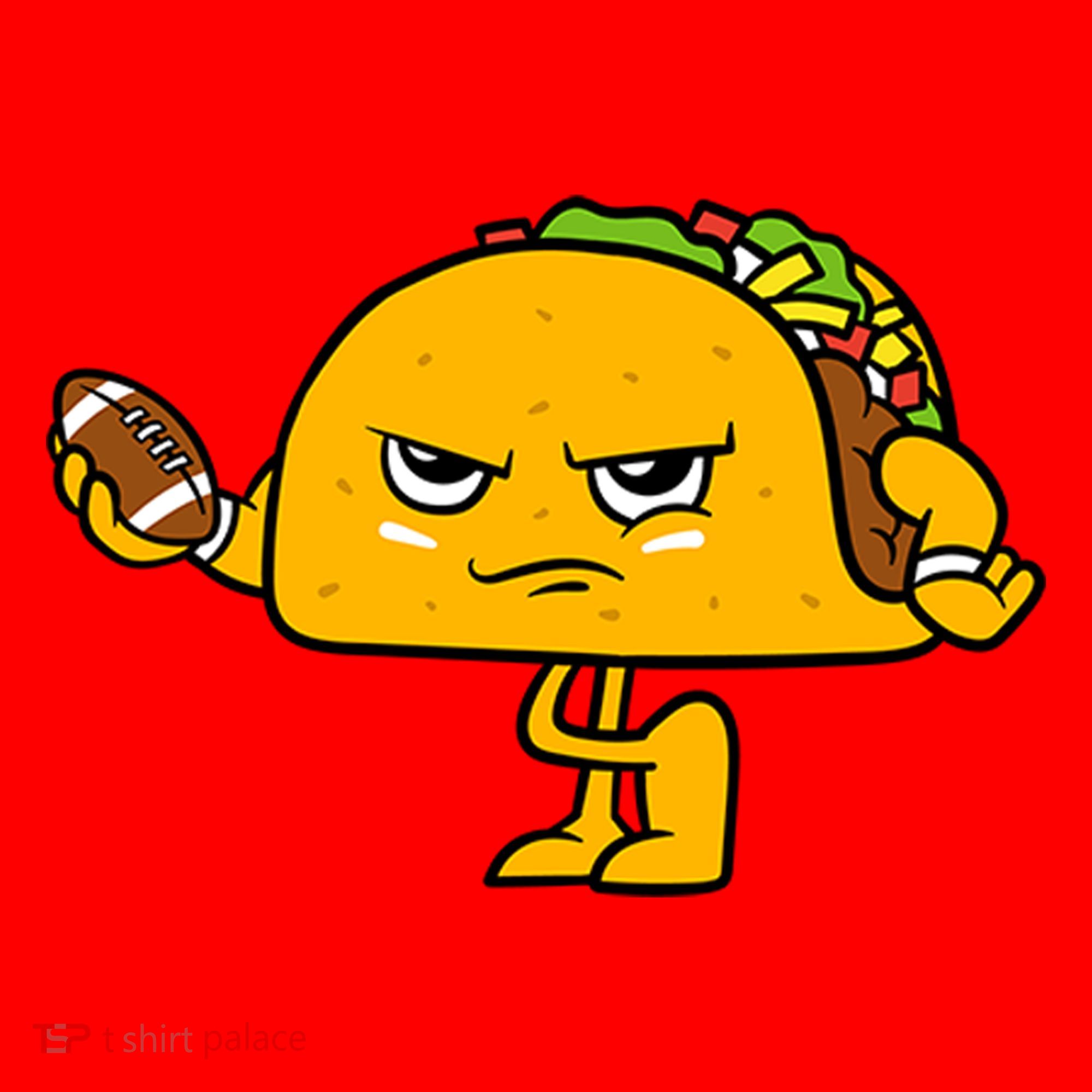 Football Taco Lover Santa Hat