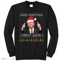 Funny Trump Make Christmas Great Again Ugly Sweater Xmas Sweatshirt thumb 0