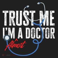 Funny Trust Me I'm Almost A Doctor Funny Medical Student Great Gift Beanie thumb 2