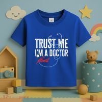 Funny Trust Me I'm Almost A Doctor Funny Medical Student Great Gift Toddler T-Shirt thumb 3