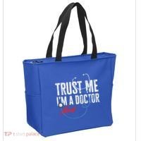 Funny Trust Me I'm Almost A Doctor Funny Medical Student Great Gift Tote Bag thumb 2