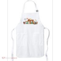 Funny Thanksmas Merry Thanksmas Thanksgiving Christmas Apron thumb 0