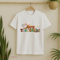 Funny Thanksmas Merry Thanksmas Thanksgiving Christmas T-Shirt thumb 2