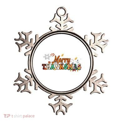 Funny Thanksmas Merry Thanksmas Thanksgiving Christmas Ornament