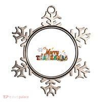 Funny Thanksmas Merry Thanksmas Thanksgiving Christmas Ornament thumb 0