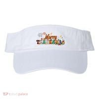 Funny Thanksmas Merry Thanksmas Thanksgiving Christmas Visor thumb 0