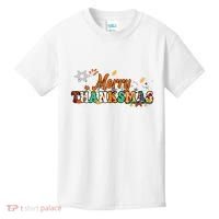 Funny Thanksmas Merry Thanksmas Thanksgiving Christmas Kids T-Shirt thumb 0