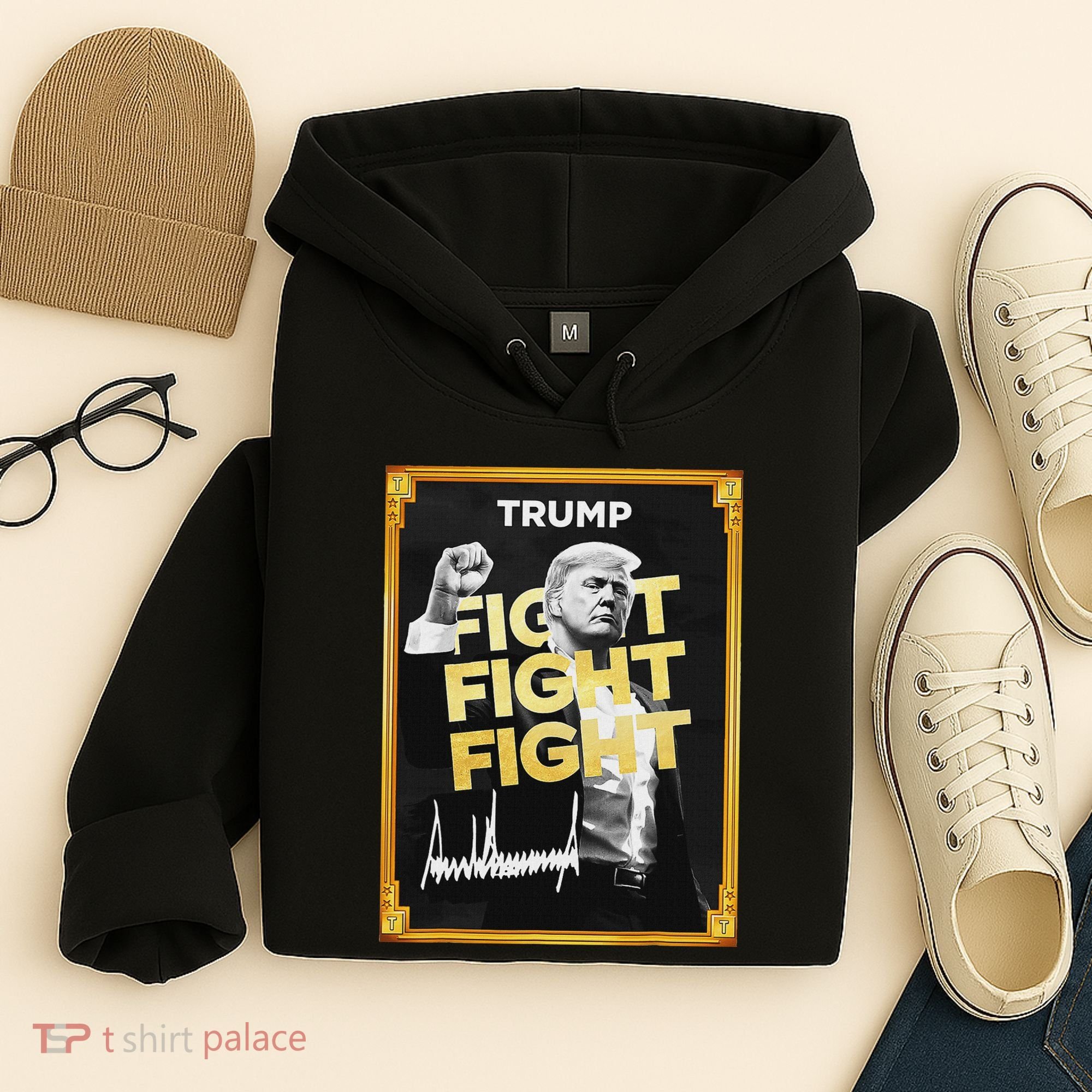 Funny Trump Meme Coin Crypto President Meme Hoodie