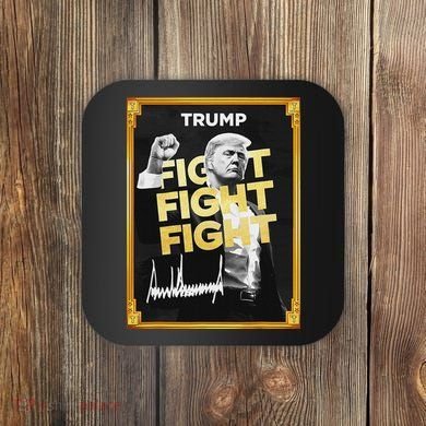 Funny Trump Meme Coin Crypto President Meme Coaster