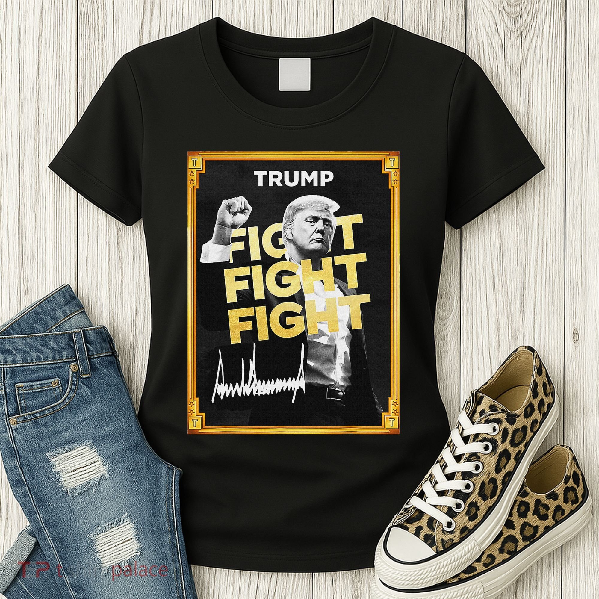 Funny Trump Meme Coin Crypto President Meme Women's T-Shirt